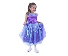 Rappa Vaikiškas kostiumas - violetinė princesė (M)