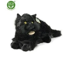 Rappa Eco-Friendly Pliušinis žaislas - juodas katinas, 30 cm
