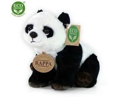 Rappa Pliušinis panda 18 cm EKOLOGIŠKA