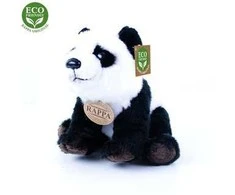 Rappa Pliušinė panda 22 cm EKOLOGIŠKA