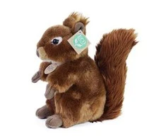 Rappa Plush squirrel 21 cm ECO-FRIENDLY