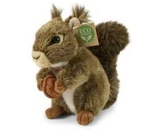 Rappa Plush squirrel 17 cm ECO-FRIENDLY