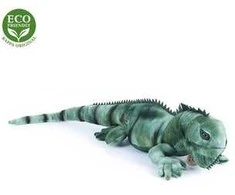 Rappa Plush iguana žalias 68 cm ECO-FRIENDLY