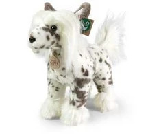 Rappa Plush Chinese Crested dog 25 cm ECO- FRIENDLY