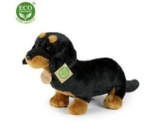 Rappa Plush Dachshund 32 cm ECO-FRIENDLY