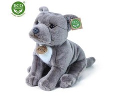 Rappa Plush Staffordshire Bull Terrier pilka 30 cm ECO-F.