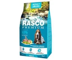 Rasco Premium Adult su ėriena ir ryžiais 3kg