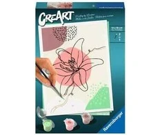 Dėlionė Ravensburger Tapyba pagal skaičius CreArt Floral Line Art 23542