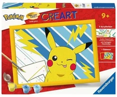Ravensburger CreArt Drzý Pikachu – malování podle čísel