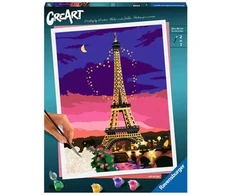 Tapymas pagal skaičius CreArt City of Love 23624 Ravensburger