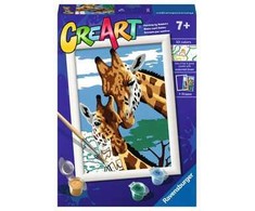 Ravensburger CreArt E serijos mielos žirafos SG 75 23615