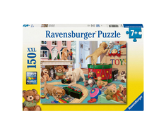 Ravensburger Dėlionė 150 vnt. - Mažųjų letenėlių žaidimo laikas