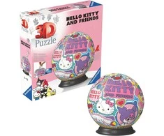 Ravensburger 3D Dėlionė 73 vnt. - Hello Kitty
