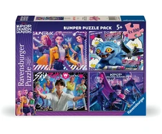 Ravensburger Dėlionė 4x100 vnt. - Kpop Demon Hunters