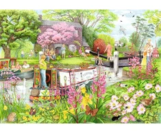 Ravensburger Dėlionė 1000 vnt. - Jauki pavasario diena