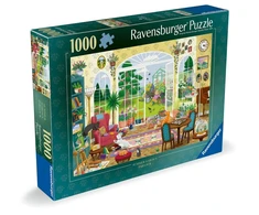 Ravensburger Dėlionė 1000 vnt. - Kambarys su vaizdu į vasaros sodą
