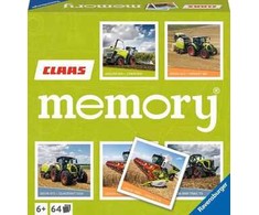 Ravensburger Pexeso CLAAS: Žemės ūkio technika