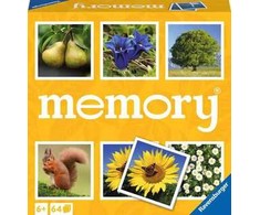 Ravensburger atminties žaidimas „Nature memory®“, 2–8 žaid., nuo 4 m.
