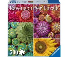 Dėlionė Ravensburger Puzzle Mandala květiny