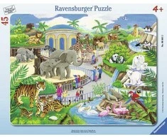 Ravensburger Dėlionė 45 vnt. - Apsilankymas zoologijos sode