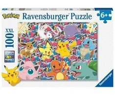 Ravensburger Dėlionė 100 vnt. - Pokémonai