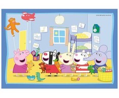 Ravensburger Dėlionė 2x12 vnt. - Kiaulytė Peppa