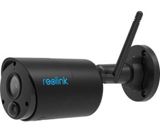 Reolink Argus ECO wifi kamera juoda | Baterija | Belaidis | Naktinis matymas | Judesio jutiklis