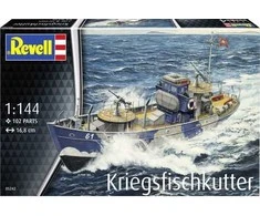 Revell KFK Kriegsfischkutter 1:144 surenkamas plastikinis laivo modelis 05242