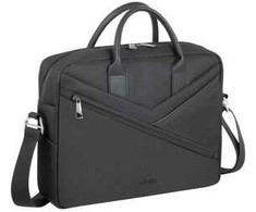 Krepšys RivaCase 8134 Juodas ECO* Bag Clark Nešiojamas kompiuteris 15.6&amp;quot,