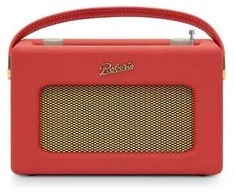 Roberts Radio Revival iStream3L Classic Raudona