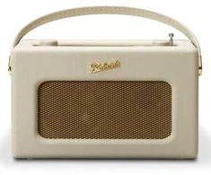 Clint Roberts Radio Revival iStream 3L, Personal, Digital, DAB, DAB+, FM, 3.5 mm, rusvai gelsvas, Amazon Music, Deezer, Spotify