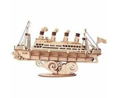 Robotime 3D medinis konstruktorius Kruizinis laivas