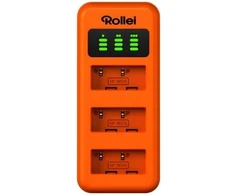 Įkroviklis do kamera Rollei Batteries skaitmeninio fotoaparato akumuliatorius USB NP-W126 (20068)