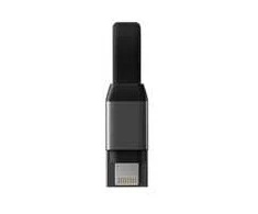 Rolling Square inCharge PRO USB adapteris - Daugiafunkcis įkrovimo ir perdavimo laidas, USB-Lightning