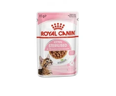 Royal Canin Royal GROYAL KOT sasz. 85g KITTEN STERILISED padažE