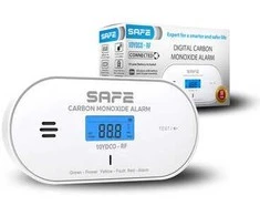SAFEHOME SAFE 10YDCO-RF - Bezdrátově propojitelný hlásič oxidu uhelnatého (CO) FireSafe