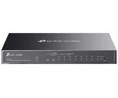 Šakotuvas TP-LINK ES210GMP Omada 10 prievadų Gigabit lengvai valdomas jungiklis su 8 prievadų PoE+ | TP-LINK