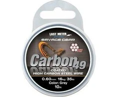 Savage Gear Carbon49 Coated High Carbon Steel Wire 10m