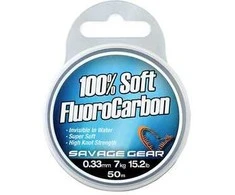 Savage Gear Fluorokarboninis Valas SG Soft 0.39mm 35m.