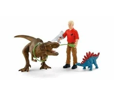 SCHLEICH DINOZAURS Karaliskā tiranozaura uzbrukums