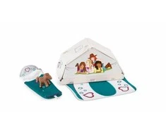 Schleich Horse Club figūrėlė – stovyklavimo reikmenys