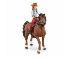Schleich Horse Club Hannah &amp; Cayenne figūrėlės