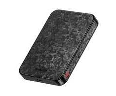 SHARGE CarbonMag 10K Powerbank, 10.000mAh, 15W Qi2, 20W USB-C - juodas
