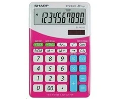 Stalinis skaičiuotuvas Sharp EL-M332BPK rožinis