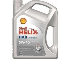 Variklio alyva Shell Helix HX8 5W40, 4L