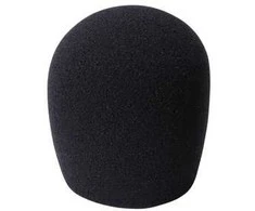 Shure | Priekinis stiklas visiems Shure Ball tipo mikrofonams | SH A58WS-BLK