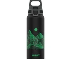 SIGG geriamasis butelis WMB ONE Pathfinder Juodas 1,0 litro (juodas)