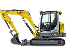 „Siku“ – „Wacker Neuson ET65“ vikšrinis ekskavatorius 1:50 (313-3559)