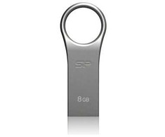 Silicon Power Firm F80 Sidabrinis 8GB USB 2.0