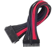 SilverStone ATX24 - ATX24, 0,3m, raudona (SST- PP07- MBBBR)
